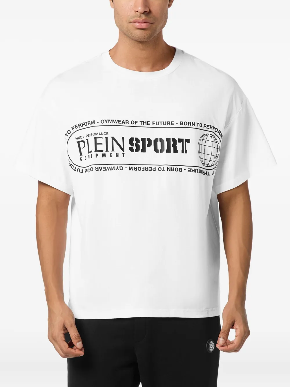 Plein Sport playera con logo estampado y cuello redondo | Playeras | Image 2