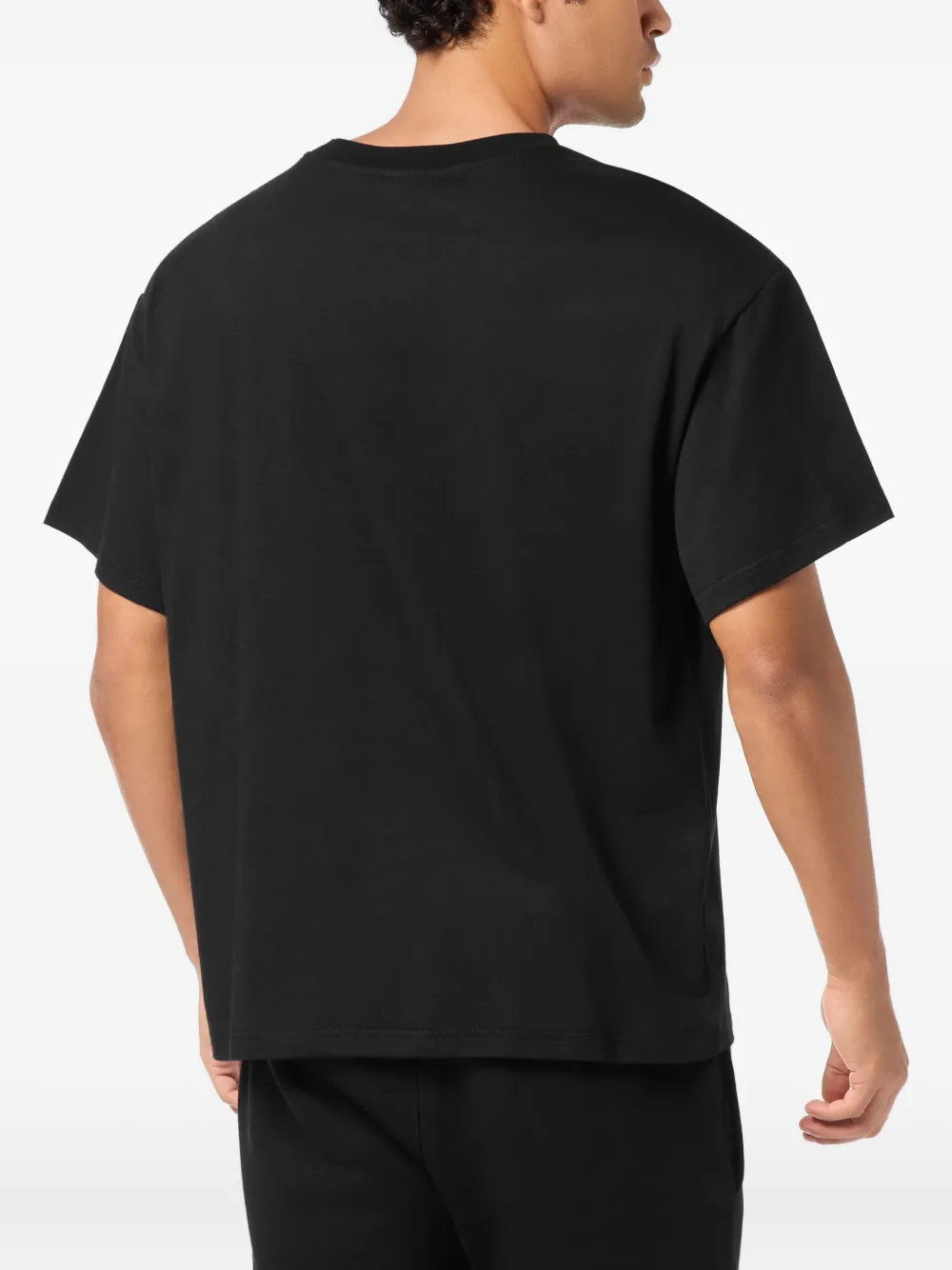 Plein Sport T-shirt met logoprint Zwart