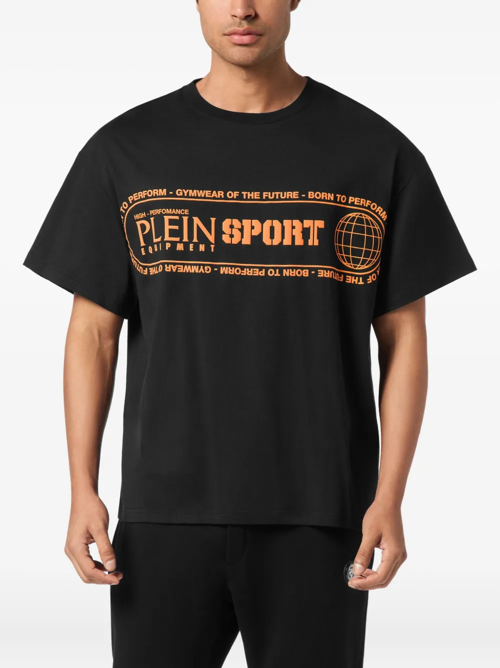 Plein Sport playera con logo estampado y cuello redondo | Playeras | Image 2