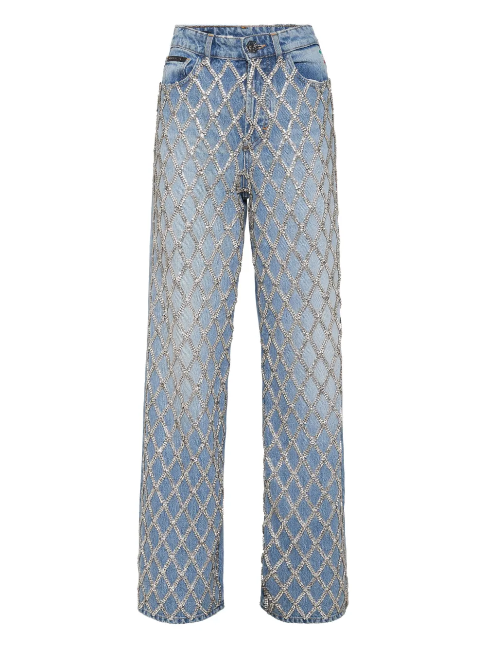 Philipp Plein Jeans Skater - Blu