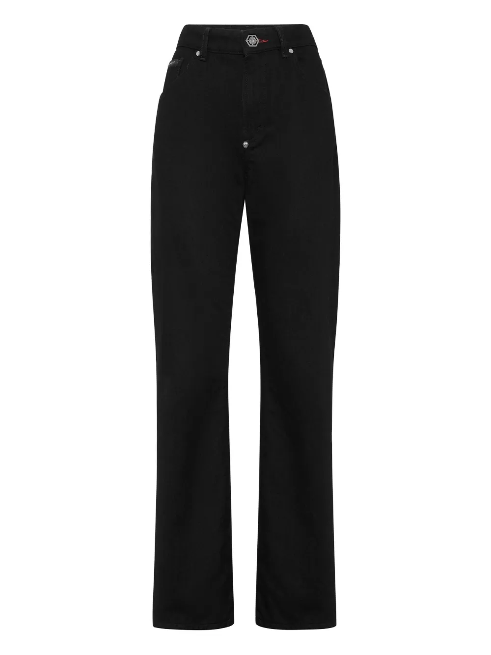 Philipp Plein Jeans con applicazione - Nero