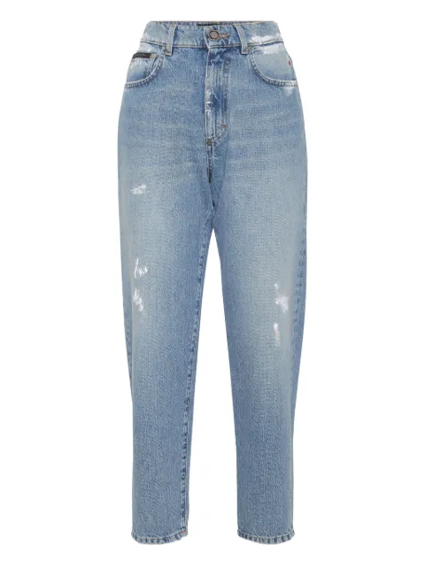Philipp Plein jeans con logo Hexagon
