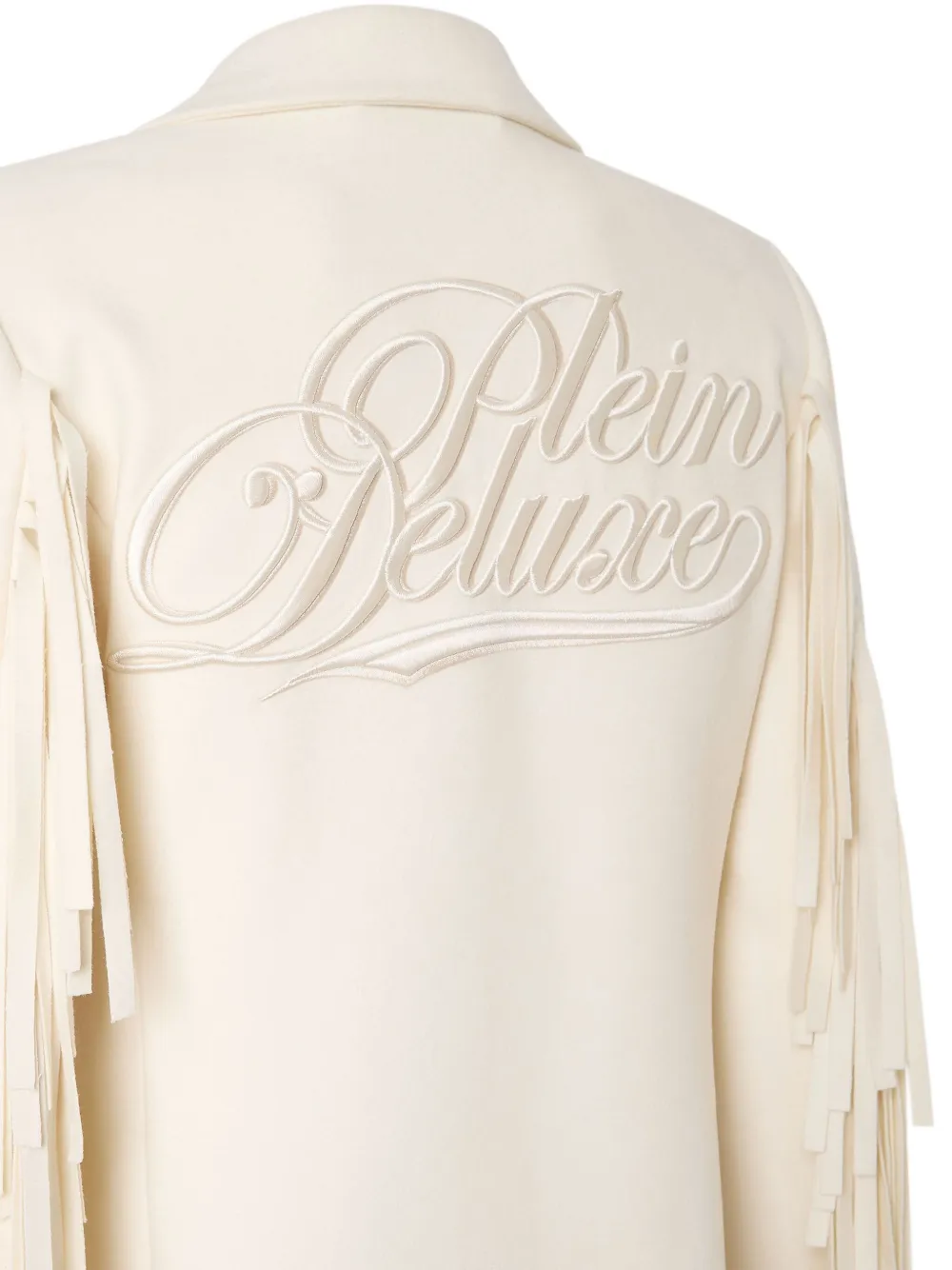 Philipp Plein Plein Deluxe Mantel In Neutral