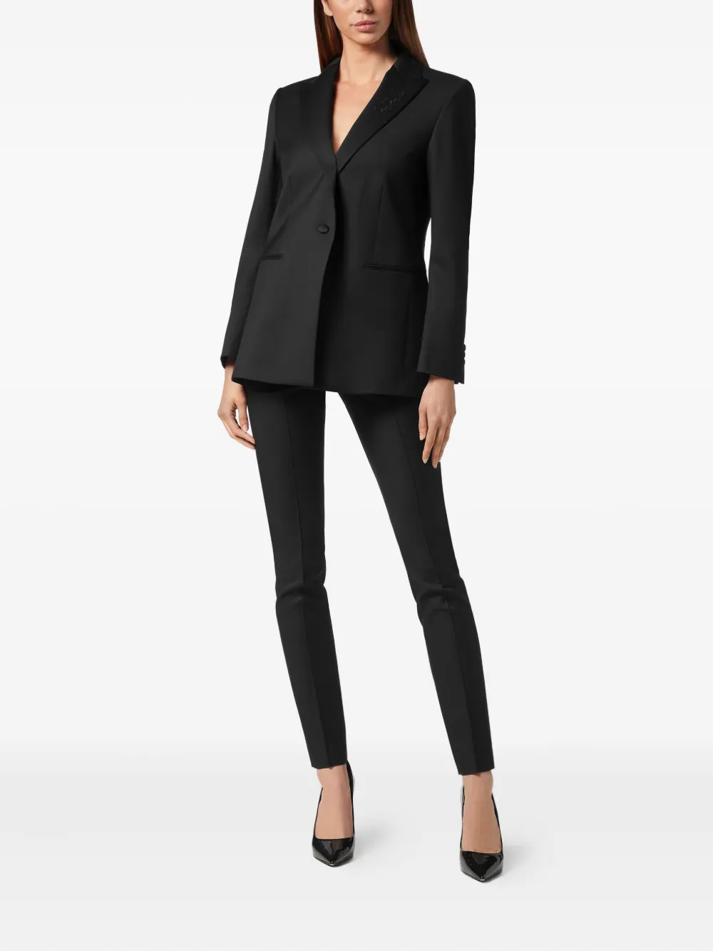 Philipp Plein embroidered single-breasted blazer | Blazers | Image 2