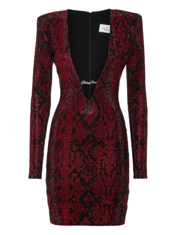 philipp plein red dress Philipp Plein Fall 2020 Ready-to-Wear Collection
