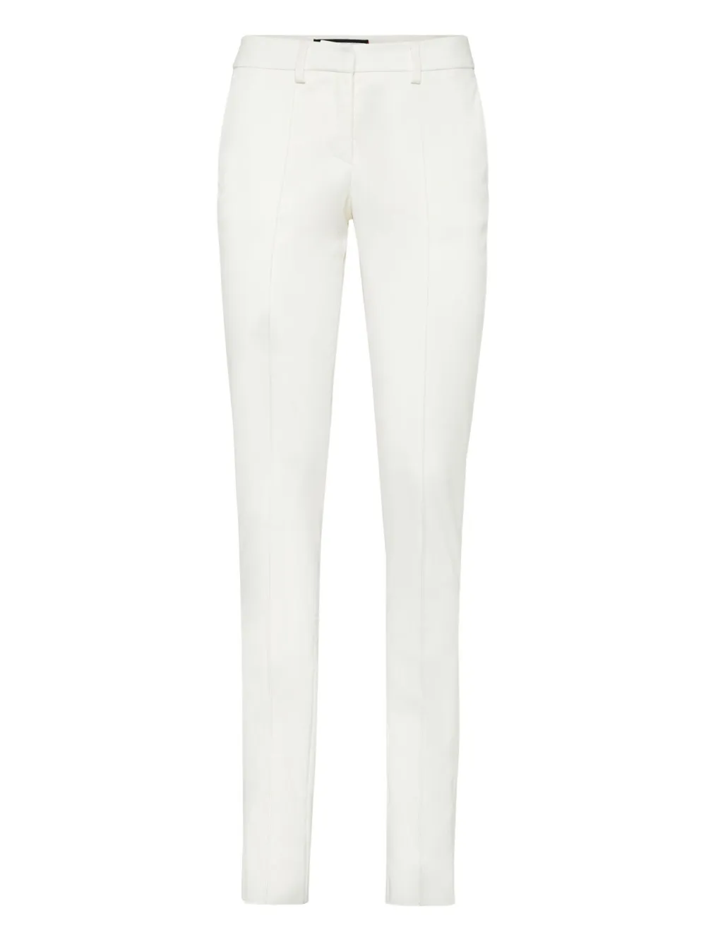 Philipp Plein fatale logo-plaque trousers | White | Image 1