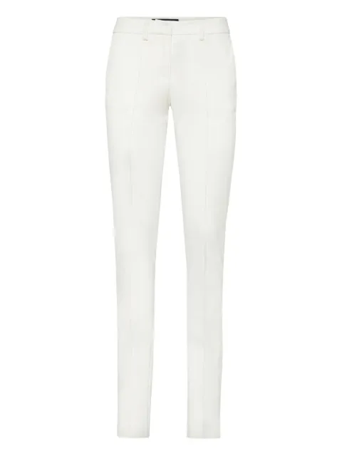 Philipp Plein fatale logo-plaque trousers