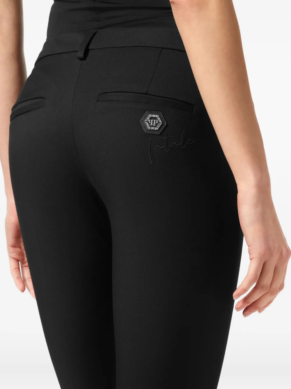 Philipp Plein Skinny broek Zwart