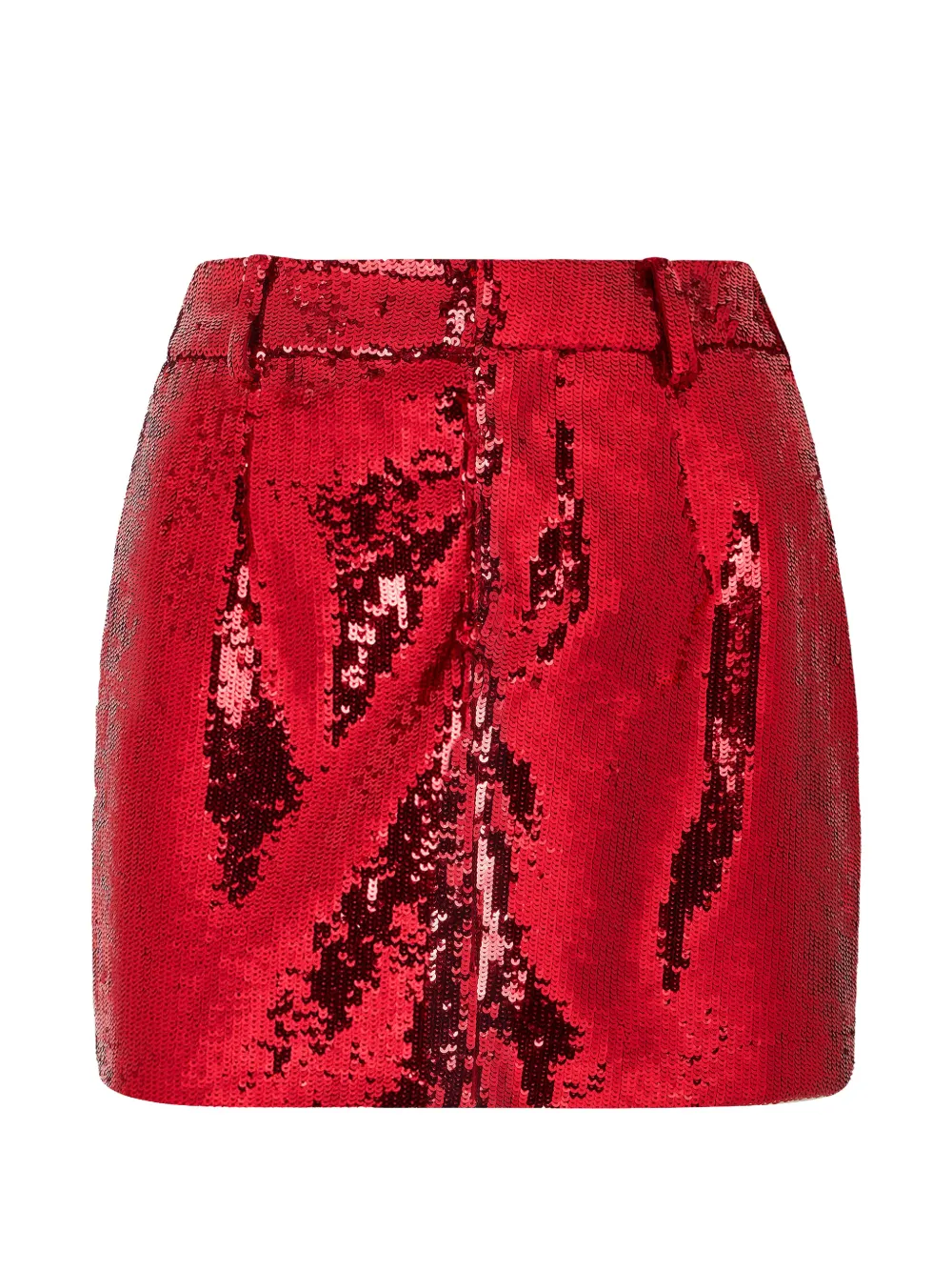 Philipp Plein sequin mini skirt - Rosso