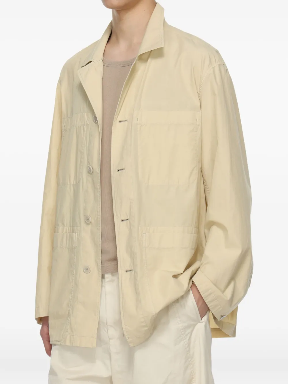 LEMAIRE Workwear shirtjack Beige