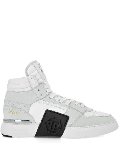 Philipp Plein Phantom Kicks mid-top leather sneakers