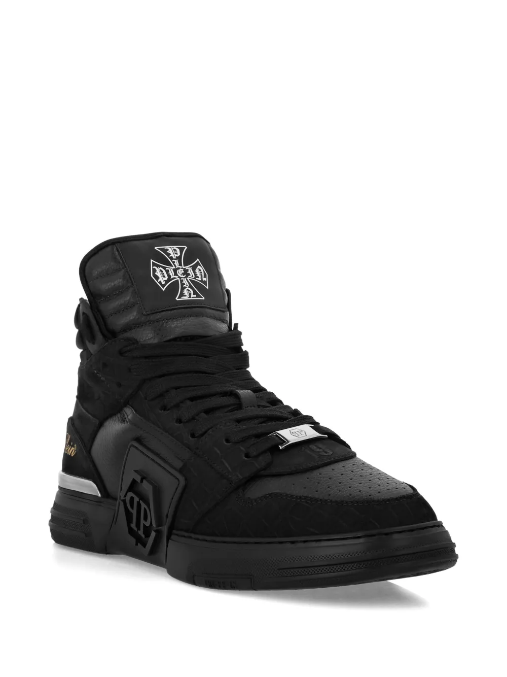 Philipp Plein Phantom Kicks mid-top sneakers Black
