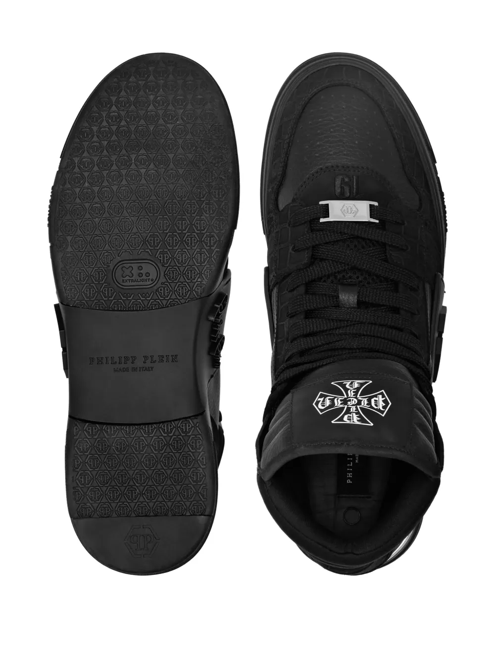Philipp Plein Phantom Kicks mid-top sneakers Black