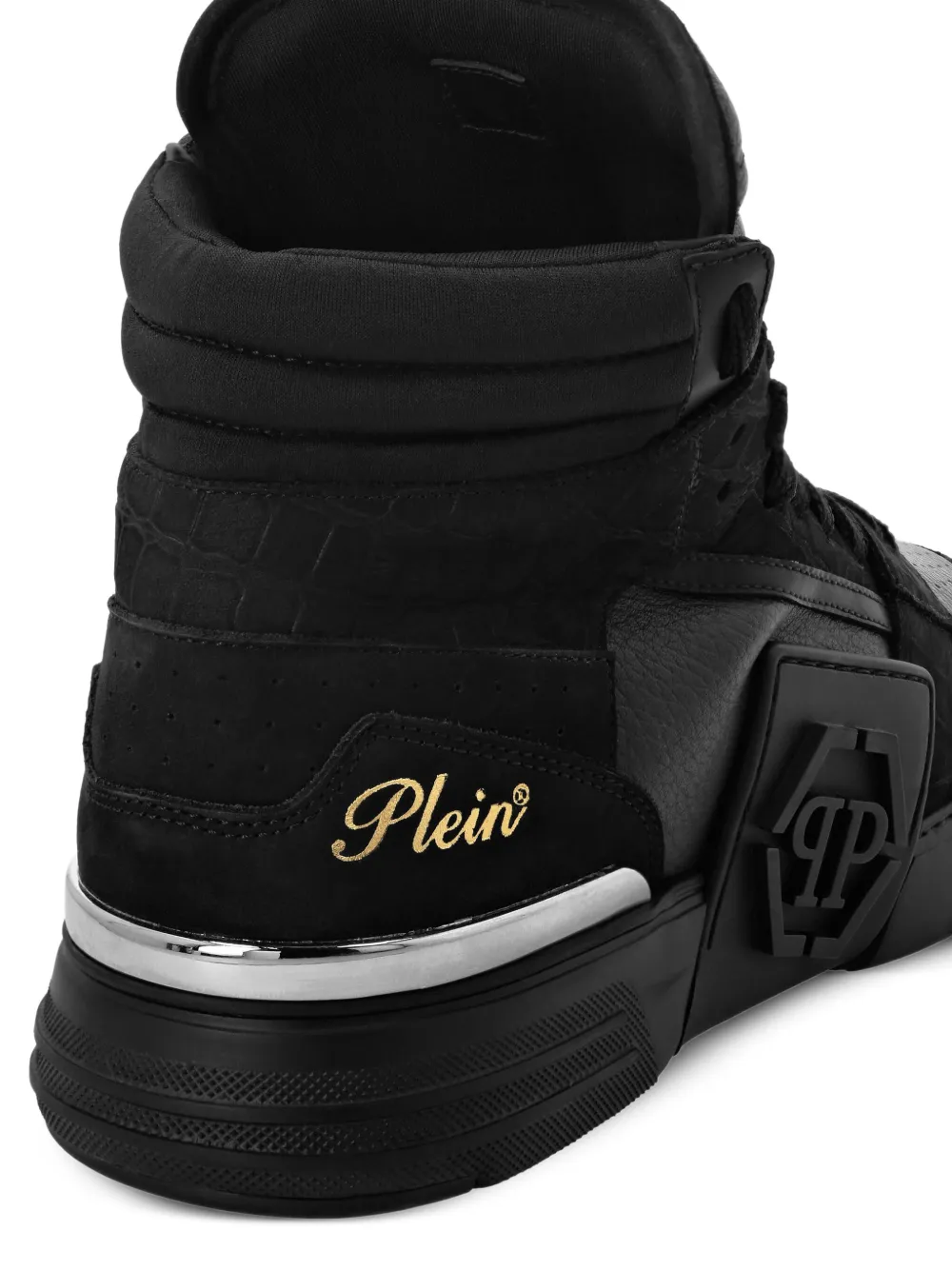 Philipp Plein Phantom Kicks mid-top sneakers Black