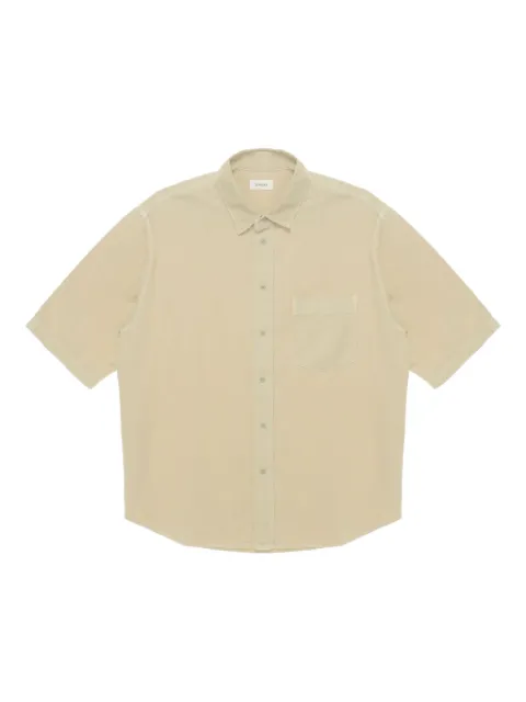 LEMAIRE short-sleeve denim shirt