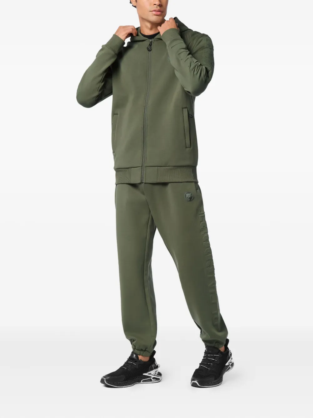 Plein Sport hoodie con logo en relieve y cierre | Hoodies | Image 2