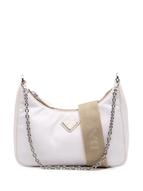 Prada Pre-Owned 2019-2025 Tessuto Re-Edition 2005 satchel