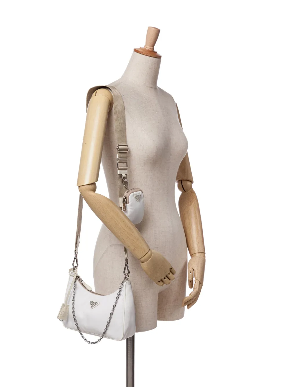 Prada Pre-Owned 2019-2025 Tessuto Re-Edition 2005 satchel | Bags | Image 2