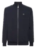 Philipp Plein zip-up cotton sweatshirt - Blue