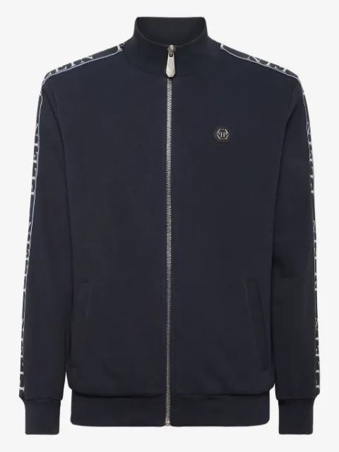 Philipp Plein zip-up cotton sweatshirt