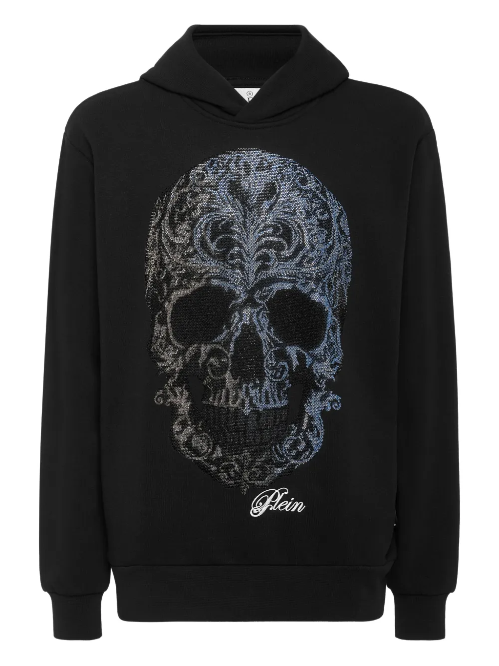 Philipp Plein Skull-motif hoodie Zwart