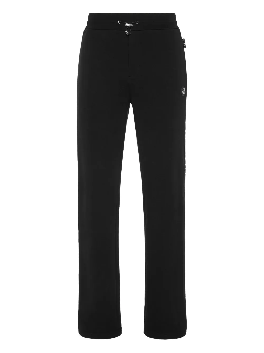Philipp Plein Fleece trainingsbroek met logoband Zwart