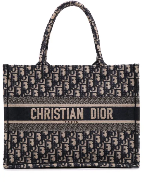 Christian Dior Pre-Owned 2020 Large Canvas Oblique Book tote bag