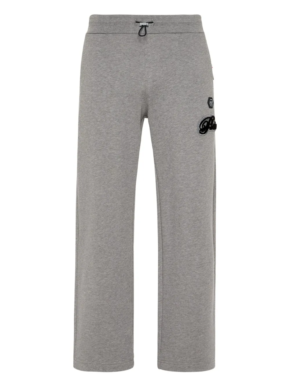 Philipp Plein cotton track pants Grijs