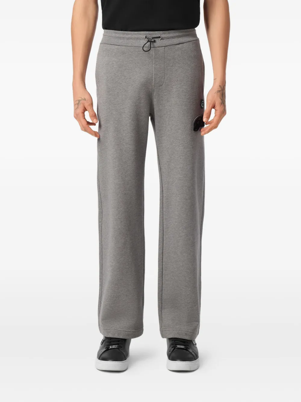 Philipp Plein Katoenen trainingsbroek Grijs