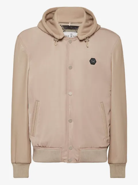 Philipp Plein hooded bomber jacket