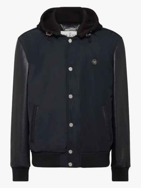 Philipp Plein Bomberjacke mit Kapuze