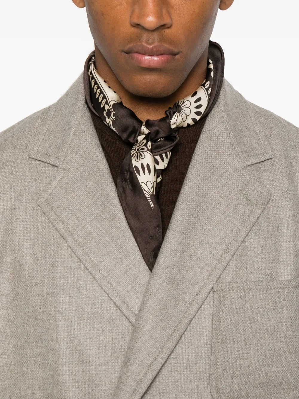 Tagliatore Blazer met dubbele rij knopen Grijs