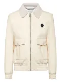 Philipp Plein logo-patch jacket - Neutrals