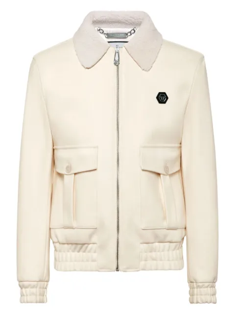 Philipp Plein logo-patch jacket 