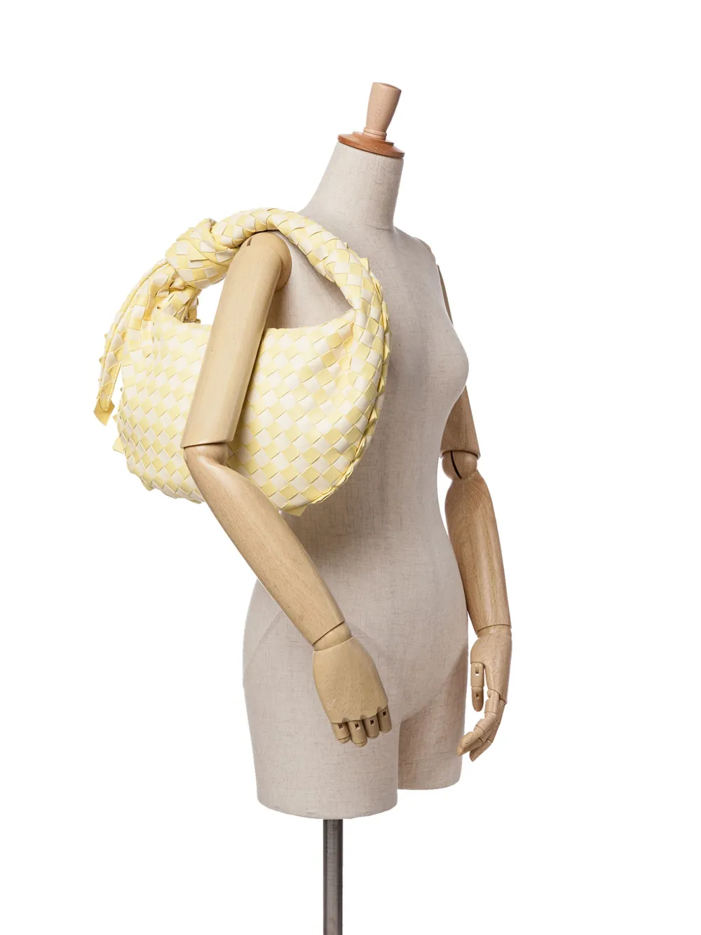 Bottega Veneta Pre-Owned 2020-2025 Small Bicolor Nappa Intrecciato Dragon Jodie hobo bag | Pre-Owned | Image 2