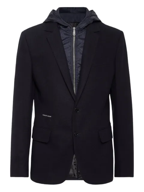 Philipp Plein blazer à capuche