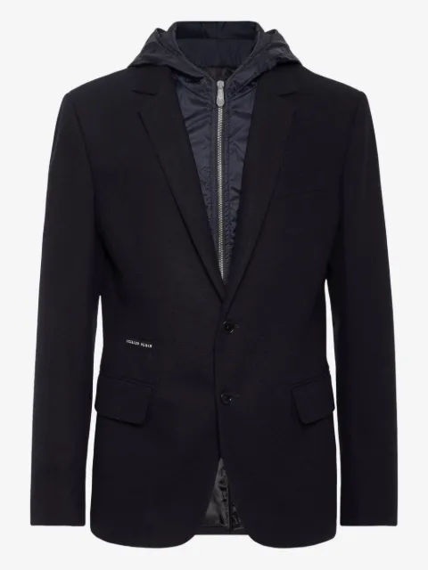 Philipp Plein hooded blazer 