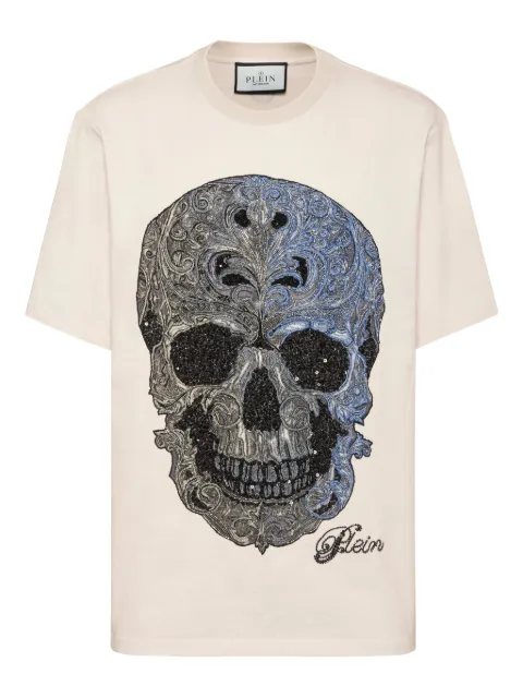 Philipp Plein playera con motivo Skull