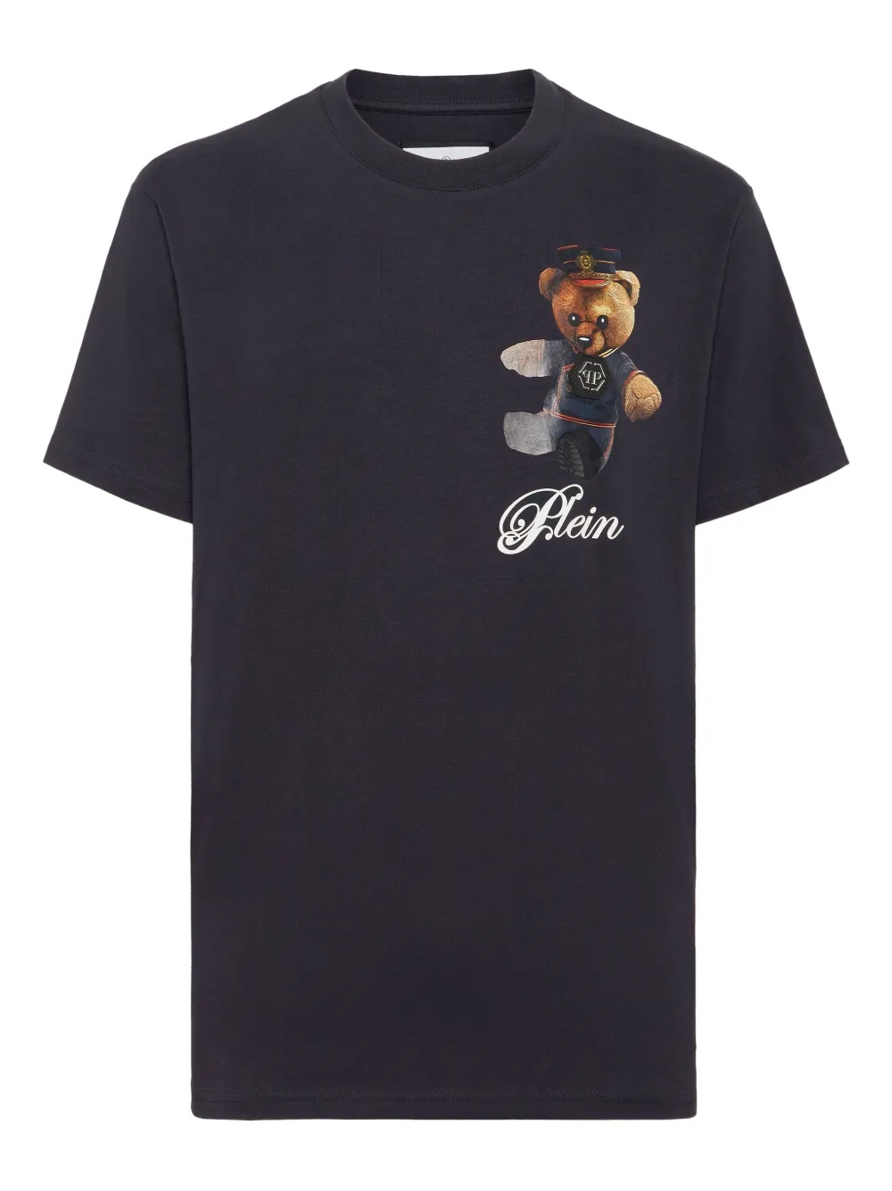 Philipp Plein T-shirt met teddybeerprint Zwart
