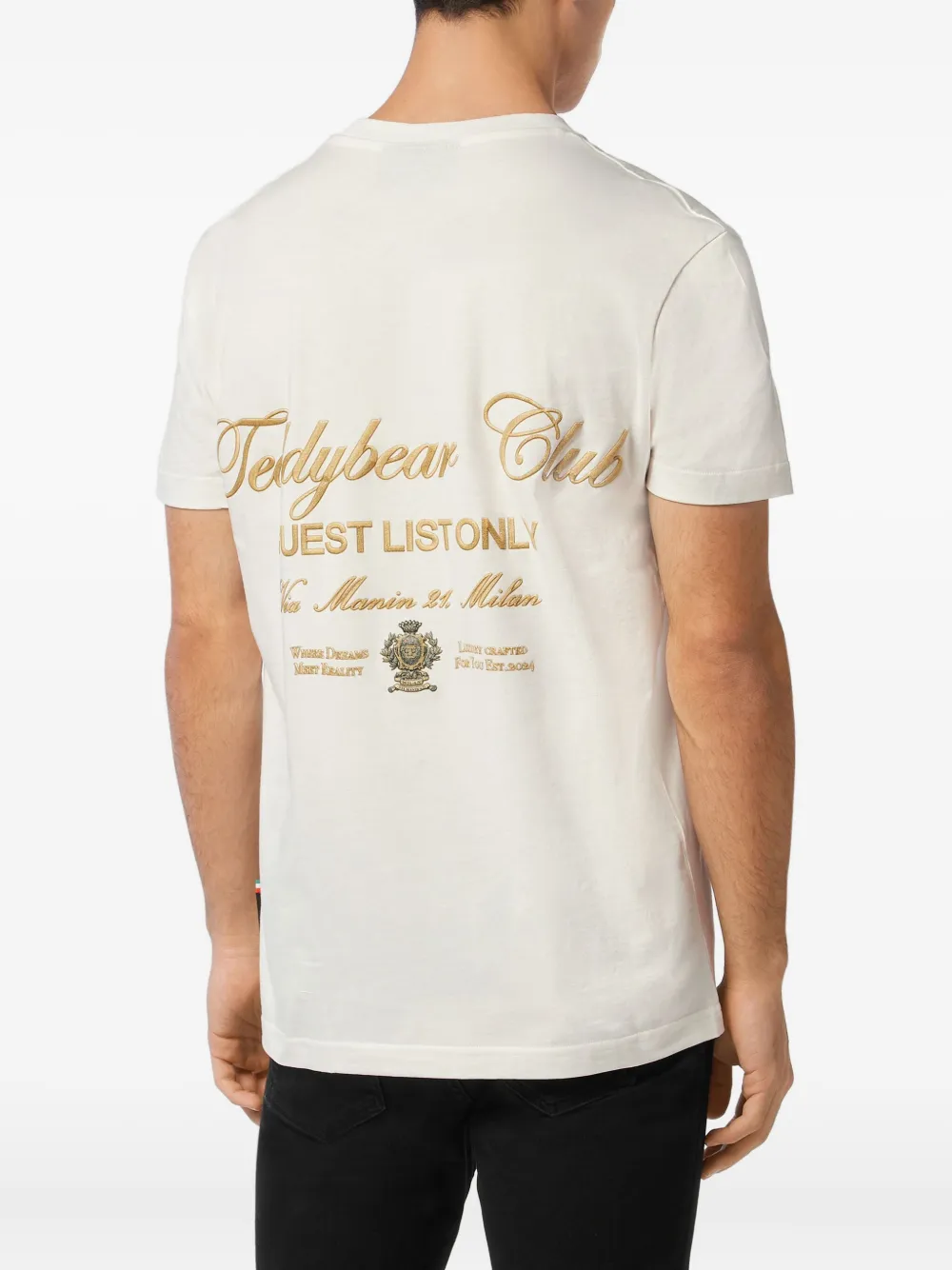 Philipp Plein T-shirt met teddybeerprint Wit