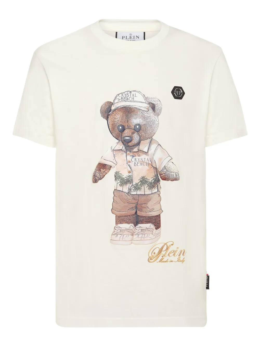 Philipp Plein T-shirt met teddybeerprint Wit