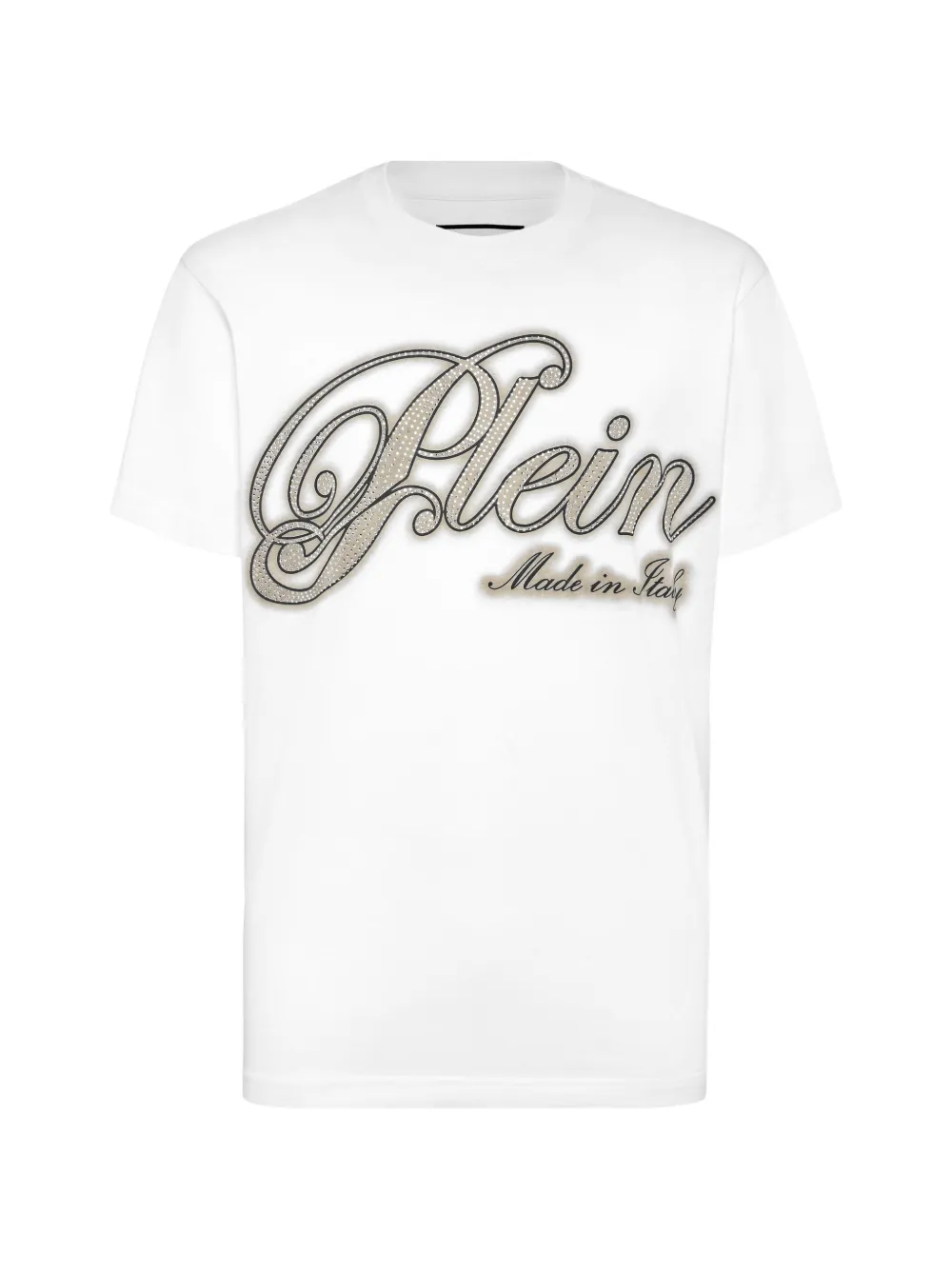 Philipp Plein T-shirt con decorazione - "01 white"