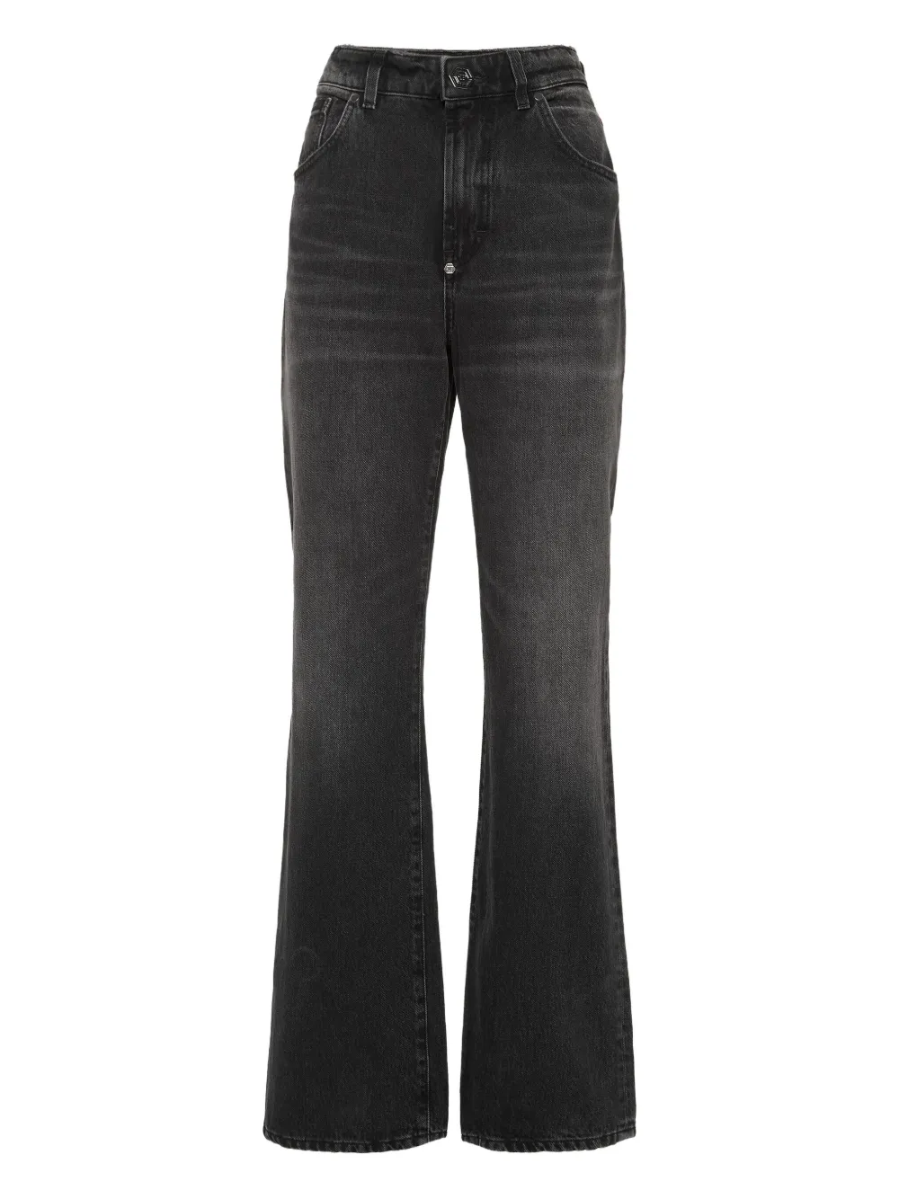 Philipp Plein whiskering-effect jeans | Black | Image 1