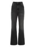 Philipp Plein whiskering-effect jeans - Black