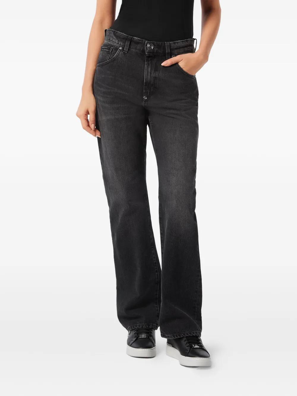 Philipp Plein Whiskering-effect Jeans