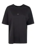 A.P.C. logo-print cotton t-shirt - Black