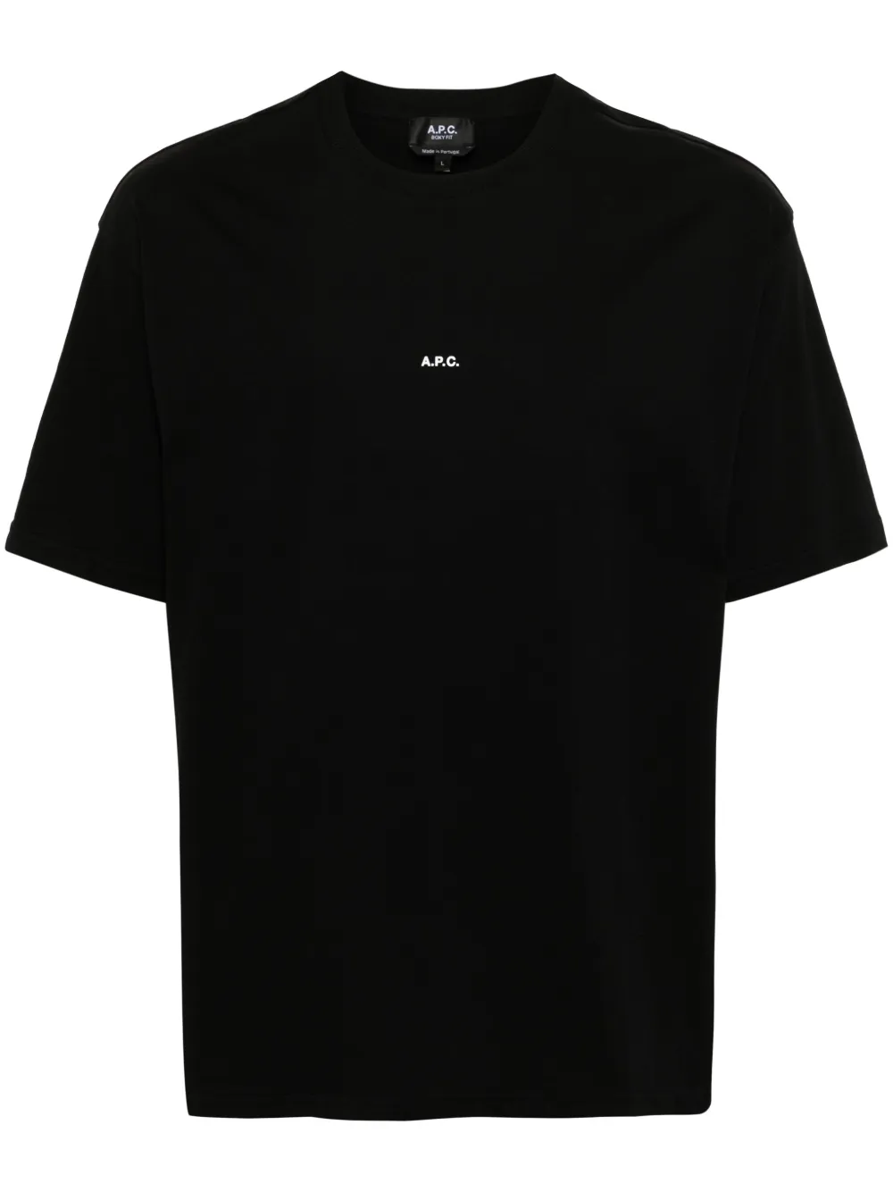 A.P.C. playera con logo estampado | negro | Image 1
