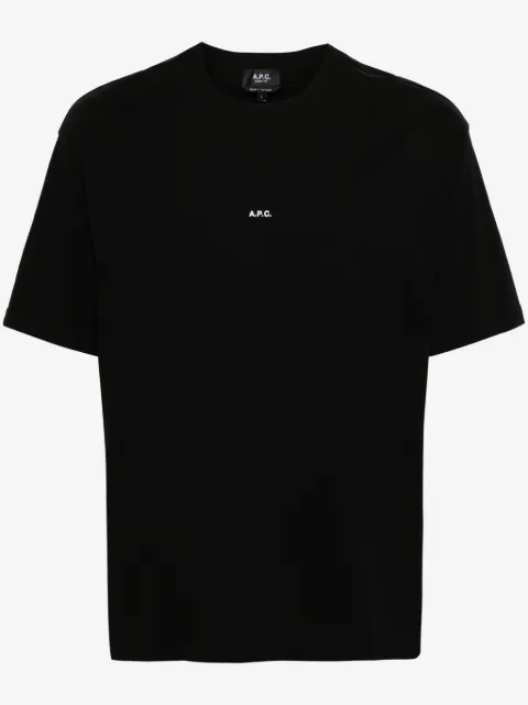 A.P.C. logo-print cotton t-shirt