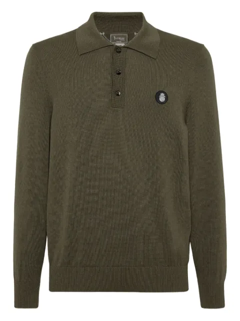 Billionaire long-sleeve polo shirt