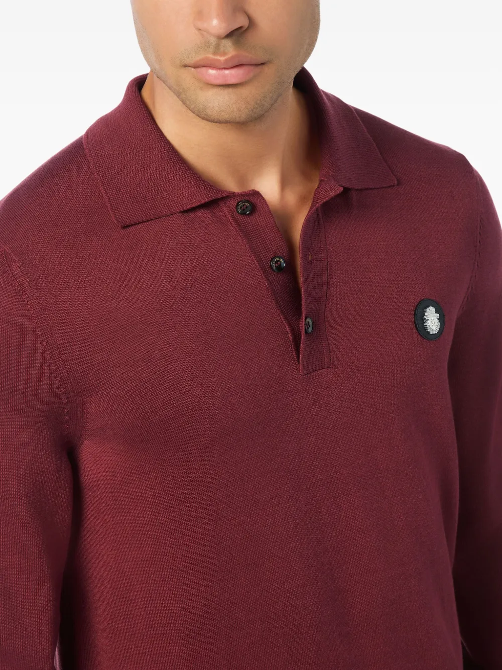 Billionaire Poloshirt met logo Rood